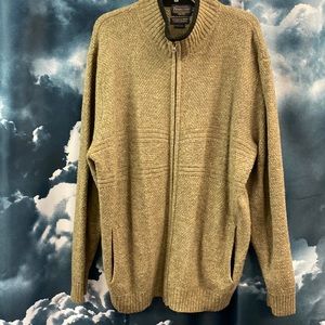 pendleton zip up sweater